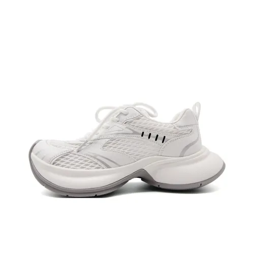 Joy Mario Амортизаторы Устойчивые к истиранию Низкий топ Толстая подошва Кроссовки Женские