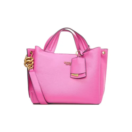 GUESS Кожа Тоут Сумка Сумка для покупок Сумка через плечо Сумка Женская Фуксия
