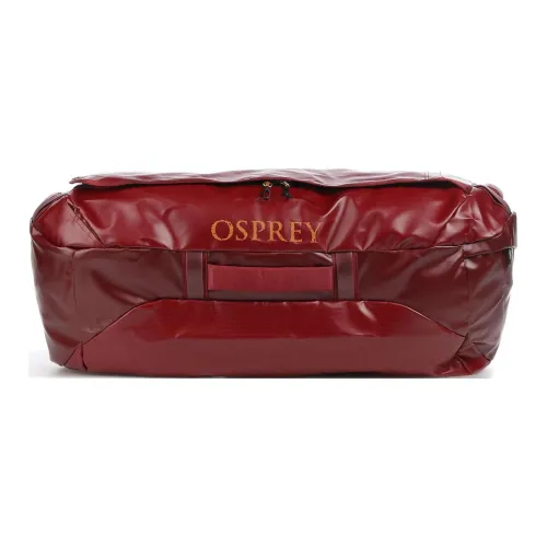 OSPREY Нейлон Портативный Двойной Плечо Путешественная Сумка 95L Унисекс Темно-Красный