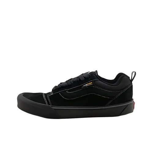 Vans Knu Skool Скейтборд Кроссовки Низкие Черные Мужские