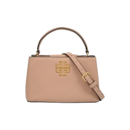 TORY BURCH Britten Кожа Тоут Сумка Сумка для покупок Сумка через плечо Сумка Маленькая Женская Розовая