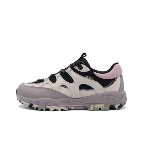 361° Slip-resistant Abrasion-resistant Low Top Streetwear Women's Black Gray Перевод 361° Противоскользящий Устойчивый к истиранию Низкий Топ Уличная Обувь Женская Черный Серый