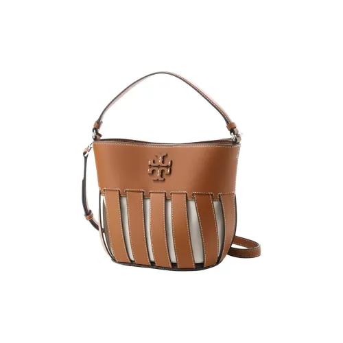 TORY BURCH McGraw Коровья кожа Портативная сумка через плечо маленькая сумка на плечо женская коричневая