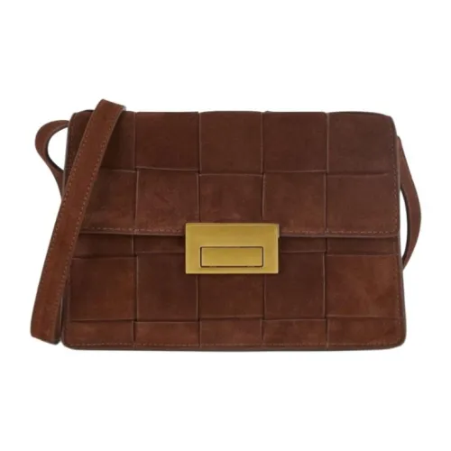 Loeffler Randall Сумка через плечо из коровьей кожи сумка на плечо средний размер женский темно-хаки