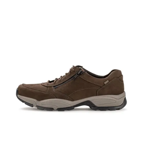 Gabor Pius Slip-Resistant Abrasion-Resistant Low Top Casual Shoes Men's Brown Габор Пий противоскользящий устойчивый к истиранию низкий топ повседневная обувь мужской коричневый
