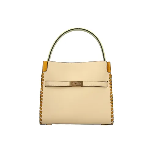 TORY BURCH Lee Radziwill Замша Сумка через плечо Сумка Маленькая Женская Темно-желтая