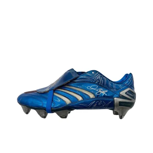 Adidas Predator Absolute Slip-Resistant Abrasion-Resistant Футбольные бутсы Унисекс Blue