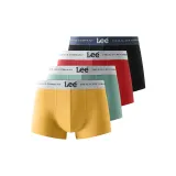 Чёрный + Красный + Серый + Зелёный + Теплый Манго Желтый (4 упаковки подарочный набор) 100% хлопок