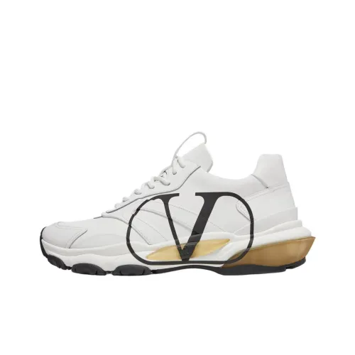 Valentino Vlogo Low Топ Повседневная обувь Унисекс Белый Золото