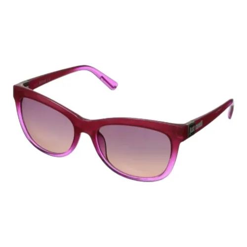 Just Cavalli Пластик Кошачий глаз Солнцезащитные очки Женские Красный