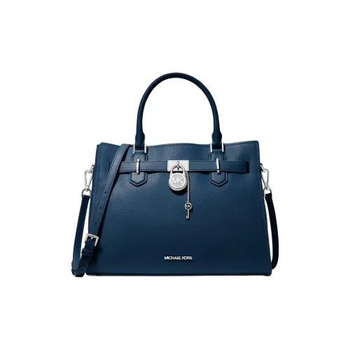 MICHAEL KORS Сумка через плечо из кожи сумка среднего размера женская морской синий