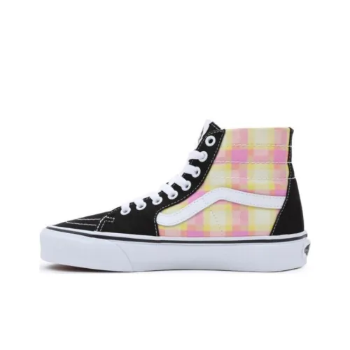 Vans Sk8 Hi Высокие Кроссовки для Скейтбординга Женские Черные