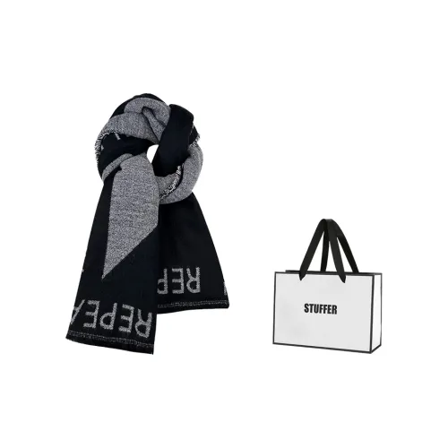 STUFFER Искусственный кашемир Вязаные шарфы Унисекс