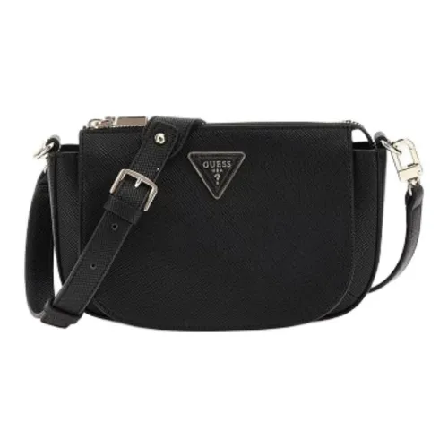 GUESS Сумка через плечо из синтетического волокна мини женская черная