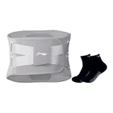 Серый + KTZ Черный Спортивные носки, упаковка из 2 пар