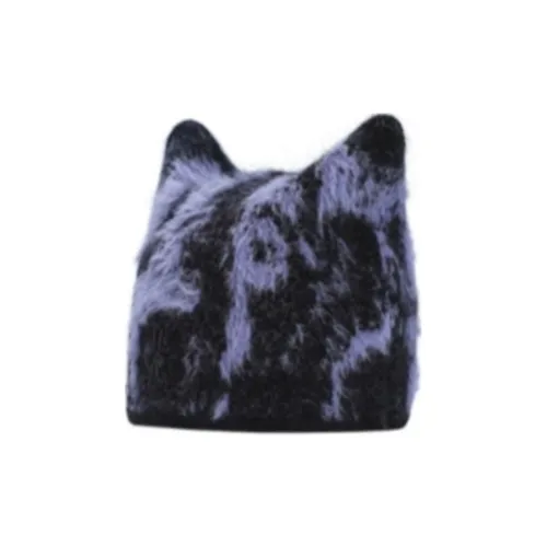 FILA FUSION Полиамид Овечья шерсть Мохер Эластан Шапки-бини Унисекс Черный Фиолетовый
