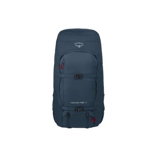 OSPREY 75L Outdoor Альпинистский рюкзак Рюкзак Переработанный нейлон Космический синий Унисекс