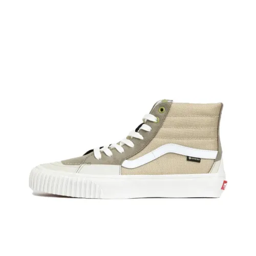 Vans SK8 High Топ Скейтборд Кроссовки Мужские Бежевые