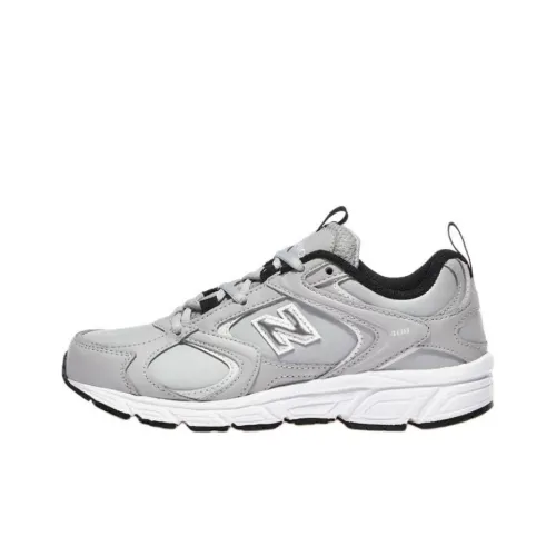 New Balance 408 Low Топ Повседневные Беговые Кроссовки Унисекс Серый Черный
