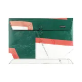 Зелёный & Бело-оранжевый