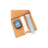 Античный белый & туманно-голубой