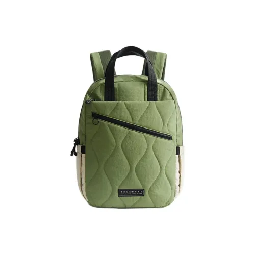 BAGSMART Нейлон Рюкзак Унисекс Зеленый CAMEL Черный