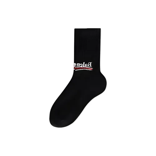 BALENCIAGA Черные Женские Носки MID до икры