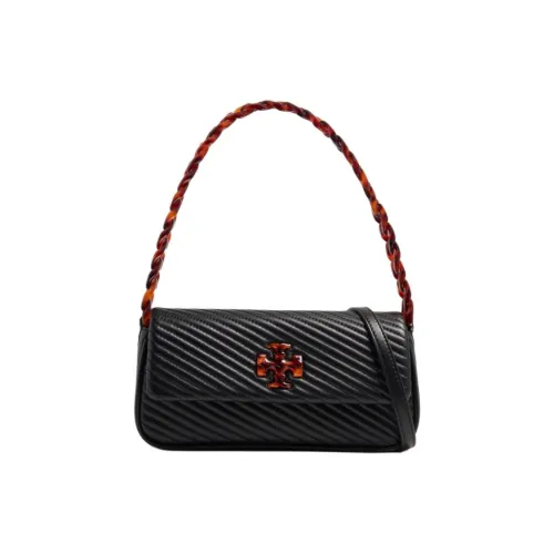 TORY BURCH Kira (Красный) Sheepskin Baguette Сумка Портативная Сумка через плечо Маленькая Женская Черная