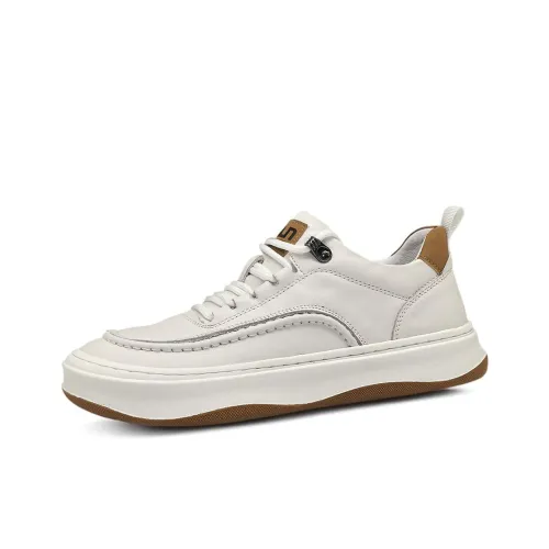 Devanro Slip-resistant Abrasion-resistant Breathable Moisture-wicking Low-top Skateboard Shoes Men's