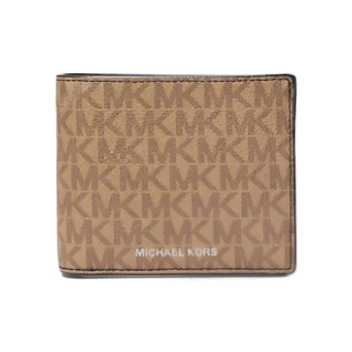 MICHAEL KORS Кожа Кошелек Мужской Светло-Коричневый