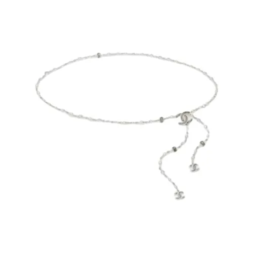 CHANEL Цепи для талии Женские Серебряные