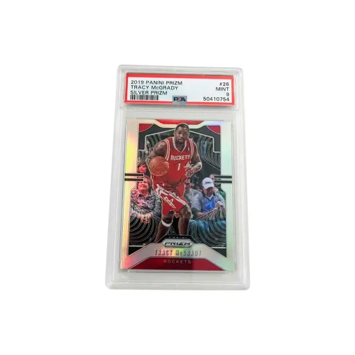 PANINI 19-20 Rockets McGrady Prizm Silver Refractor PSA9 Игрок Карта Access Сертифицированные Карты 1 шт