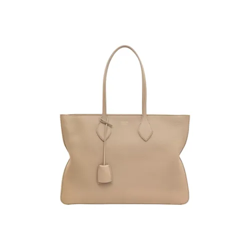 Ferragamo Телячья кожа Тоут Сумка Сумка для покупок Сумка на плечо Сумка Большая Женская Каменно-серый цвет