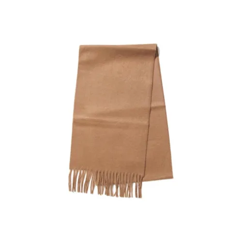 JOHNSTONS OF ELGIN Кашемир Вязаные Шарфы Женские Темно-Коричневый