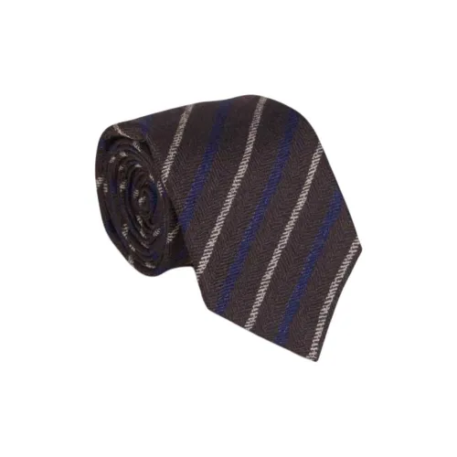 KITON Шерсть Хлопок Мужские галстуки Коричневый