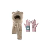 Бежевые шапки и кепки + перчатки