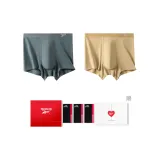 Коробка 2 пачки (темно-серый + грязно-желтый)