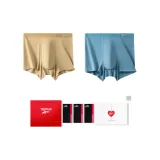 Коробка 2 пачки (грязно-желтый + серо-голубой)