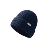 Темно-синий, синий - [с флисовой подкладкой] (без подкладки, шапка)