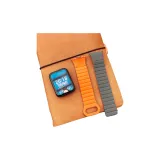 Серо-оранжевый