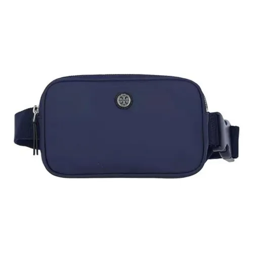 Tory Burch Переработанный нейлон Mini Tote Женская Marine Blue