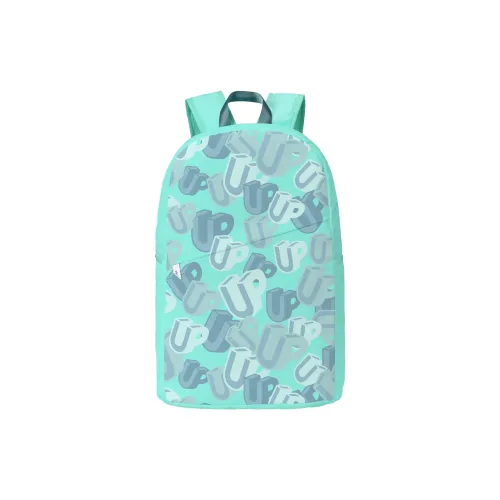 TURN UP Полиэстер Студенческий Рюкзак Унисекс Синий