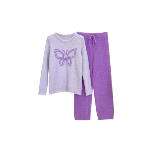 LEZIYUN Пижамный комплект женский фиолетовый