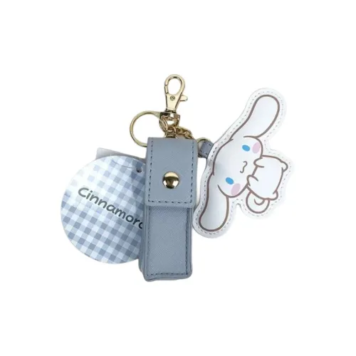 Sanrio Cinnamoroll Ключ в форме LIP Корица Roll Сумочка для украшений Синий Маленький Things Коробка Подвески аниме-тематики