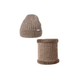 Хаки - [Флисовая подкладка](Без подкладки шапка + Шарф)