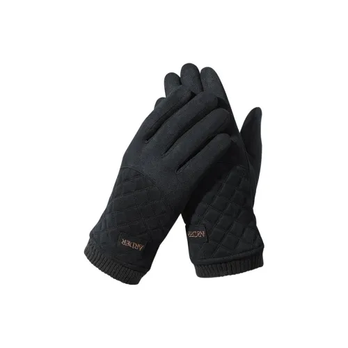 NANJIREN Утолщенные Теплые Перчатки Мужские