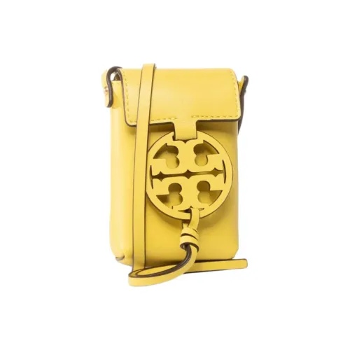 TORY BURCH Miller Кожа Чехол для телефона Мини Женский Желтый