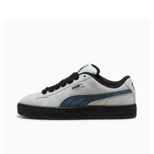 PUMA Suede XL Скейтборд Кроссовки Низкие Светло-Серый Черный Унисекс