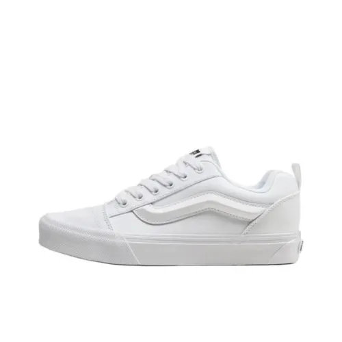 Vans Knu Skool Low Топ Скейтборд Кроссовки Женские Белые