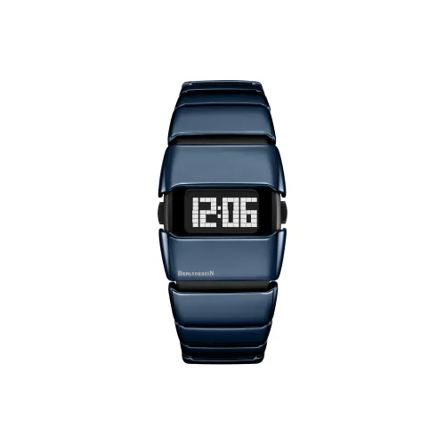 IB BENLYDESIGN Tribute to The Millennium Vintage Y2K Watch X60014S9 Электронный Механизм Часы Мужские Черный Циферблат